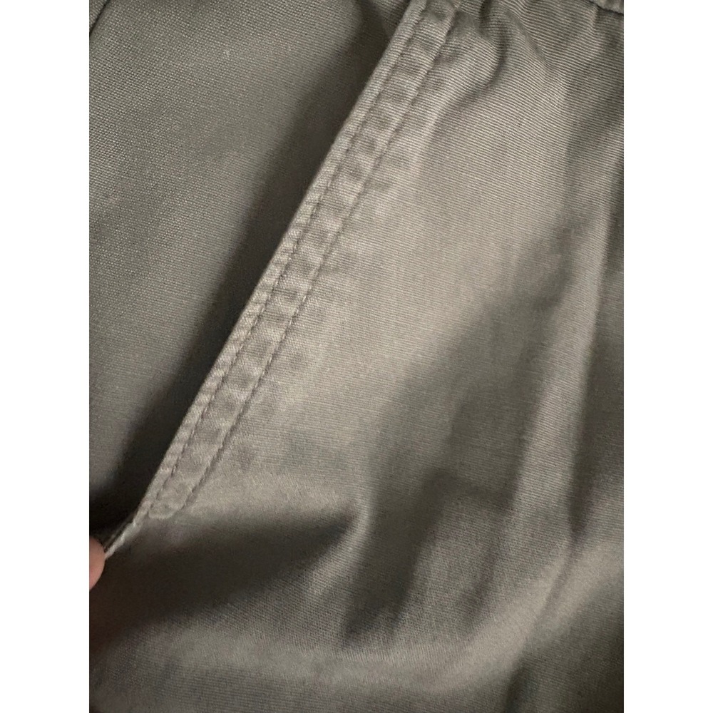 VTG Fieldstone Womens Cotton Canvas Cargo Utility Shorts Mineral Green Khaki 8 - Picture 2 of 11
